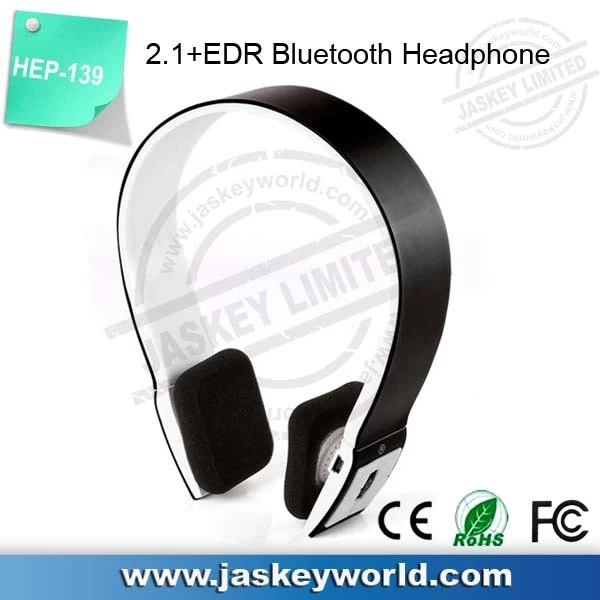 China HEP-139 benutzerdefinierte Kopfhörer beste Geräuschstündung Mikrofon Headset White Bluetooth Headphones Factory Hersteller