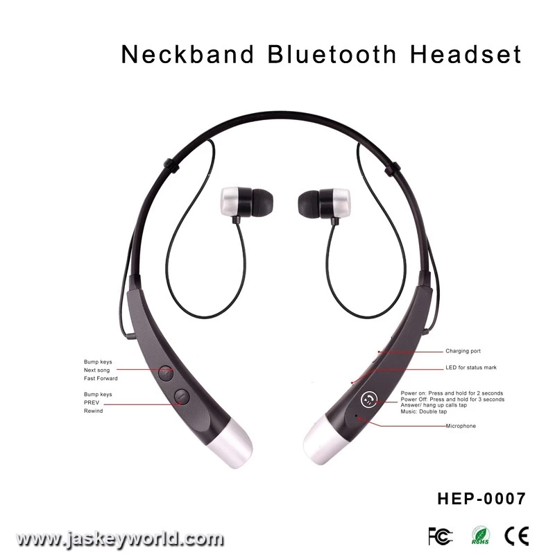 Sports Neckband Bluetooth Headset HEP-0007