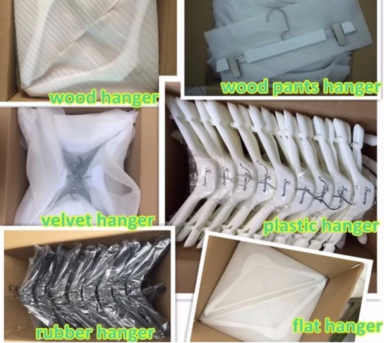 Fábrica de China Perchas de plastico para ropa de muñecas, para