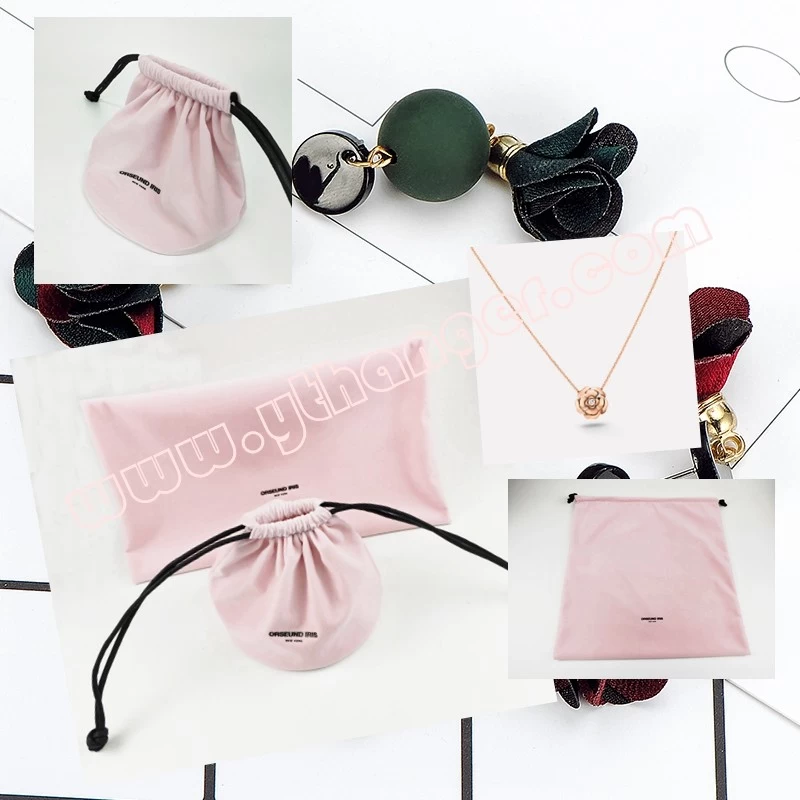 Beautiful jewelry matched luxury velvet bags