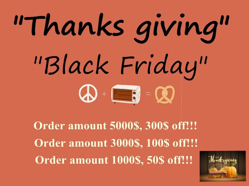 Big hangers and garment bags promotion for Thanks giving and “Black Friday” to began the Christmas s