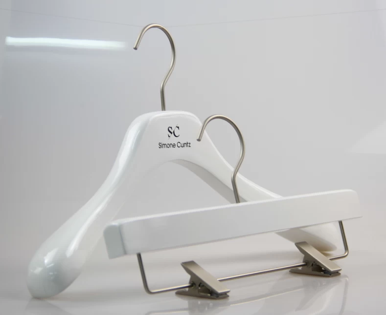 China High end China hanger supplier white woman clothes hanger [WTN 059] manufacturer