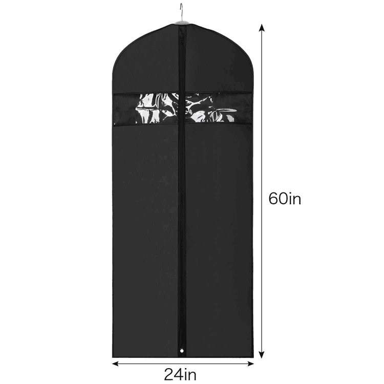 China Luxury customized design China hanger supplier garment bags for suit and wedding dresses[ASD 101] manufacturer