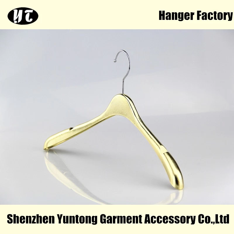 China MTE-001 custom electroplated hanger shiny electric hanger supplier manufacturer