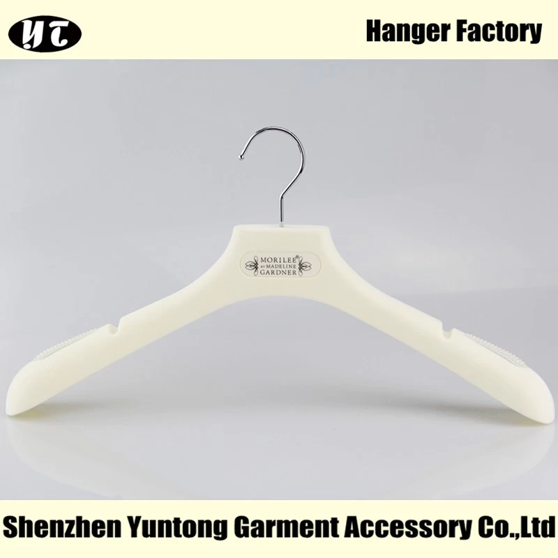 Hanger Non-slip Plastic Flocking Velvet Coat Flocked Custom Hanger