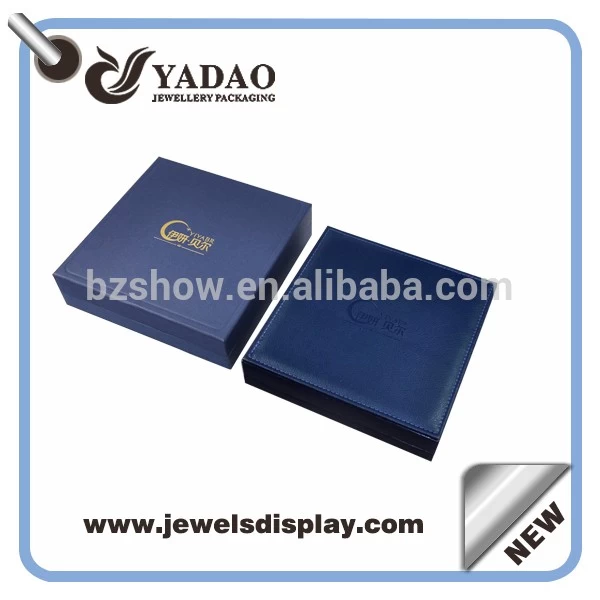 2015 new design wholesale custom big size jewelry box manufacturers china