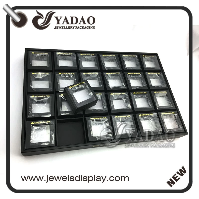 2016 new simple design Top transparent ring packing box