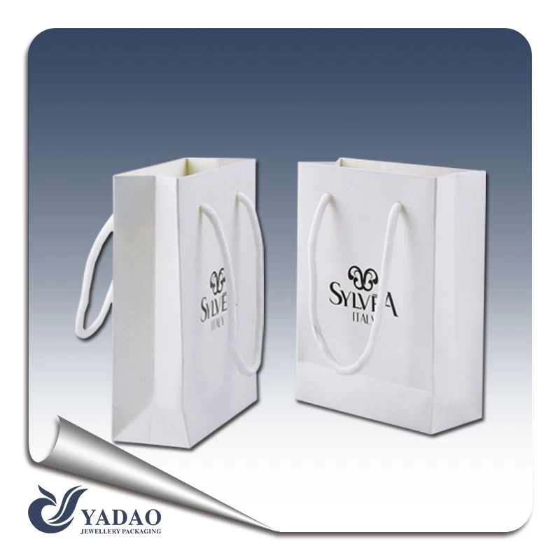 2017 new products new trend designable simple style paper bag shopping bag gift bag hand bag china supplier yadao