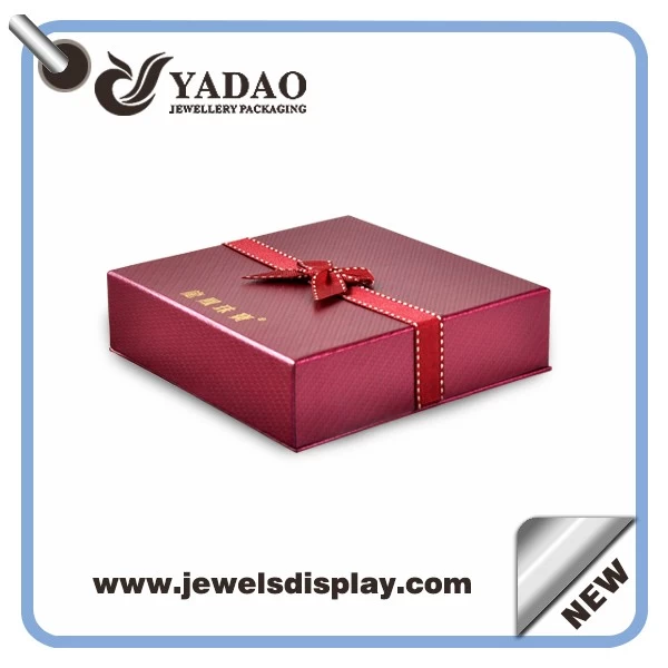 China Wholesale customized jewelry box handmade paper jewelry box set fashion jewelry packaging box