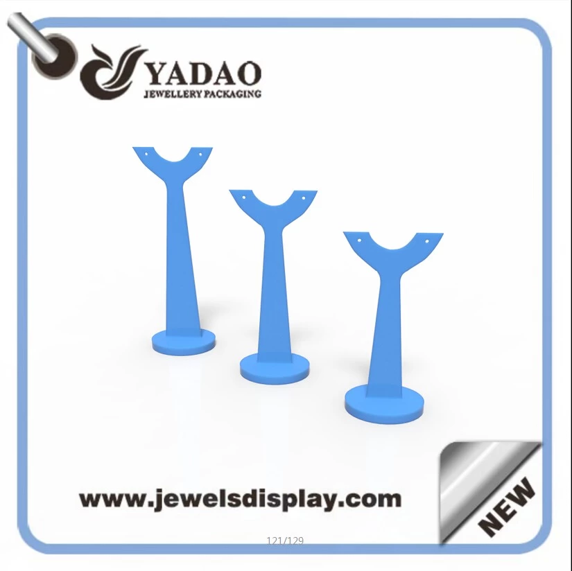 China factory of Luxury custom acrylic jewelry displays for shop counter and cabinet showcase and exhibitor earring display tree with custom sample and logo offered