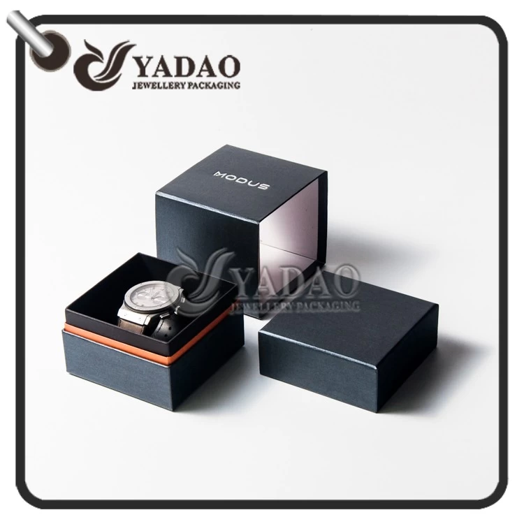 China manufacture supplier customized wholesale OEM ODM for jewelry watch/coin  package box and gift package box with free logo printing