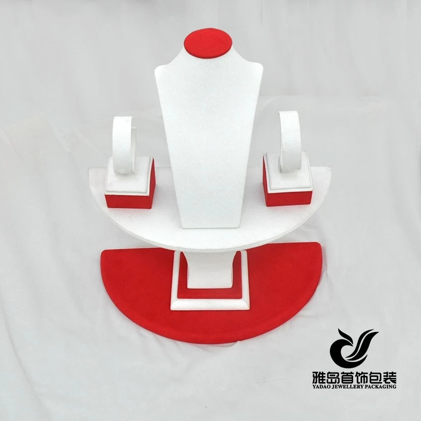 Chinese manufacturer of promotional Newest design for Christmas jewelry display set ,jewelry exhibitor stand ,jewelry showcase pedestal wholesale in Stock