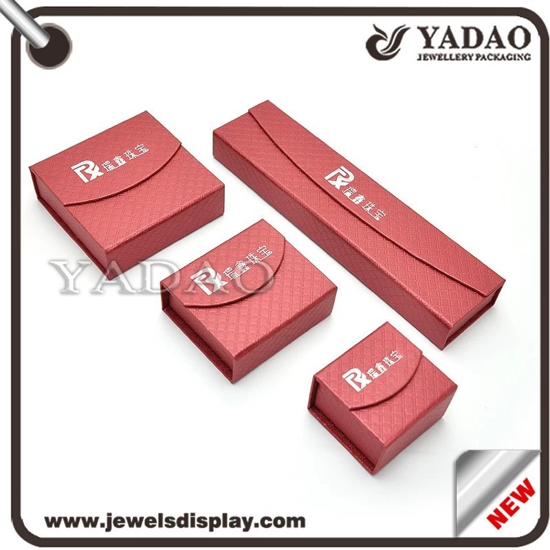 Chinese special designed lib lining surface red paper boxes