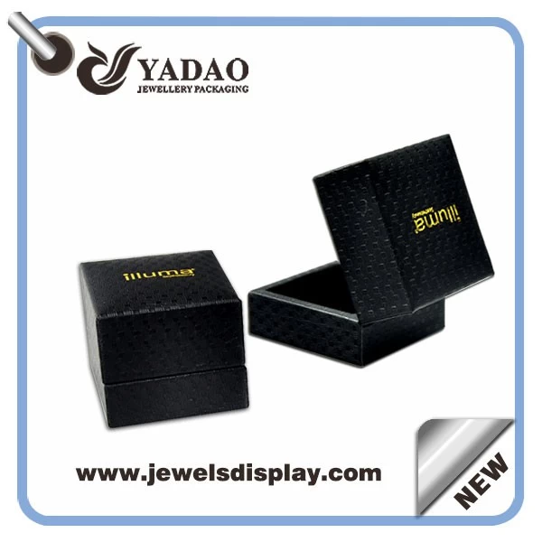 Competitive Price Jewelry Packaging Box Custom Jewelry Boxes Packaging Luxury PU Leather Custom Logo Printed Plastic Jewelry Box