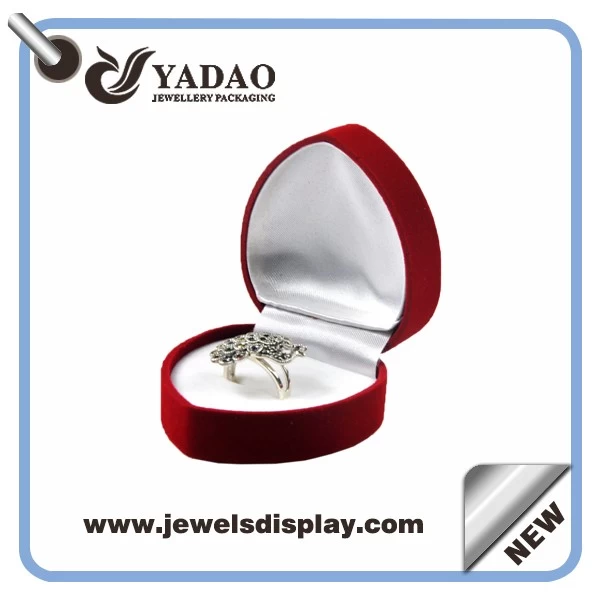 Custom Wedding ring box for engagement velvet ring box