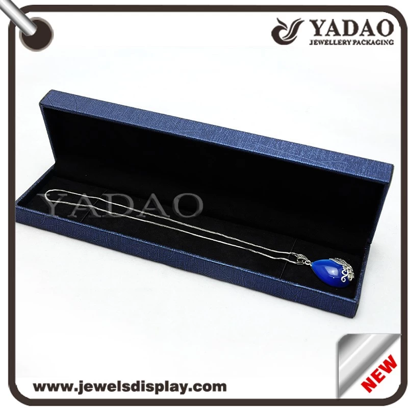 Custom logo silver hot stamping logo plastic boxes wrapped with high quality PU leather jewelry gift and Cosmetic packing box