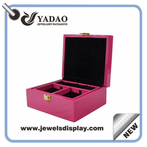 Custom wooden jewelry box for jewelry storage
