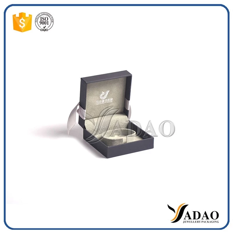 Customed ribbon high quality packing Box for Jewelry collections fashion display gift box wholesale