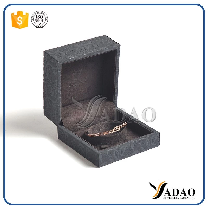 Customized 2016 luxury suede foam inserts jewelry ring box for paper jewelry box jewelry gift box Display jewelry box for custom logo jewelry box