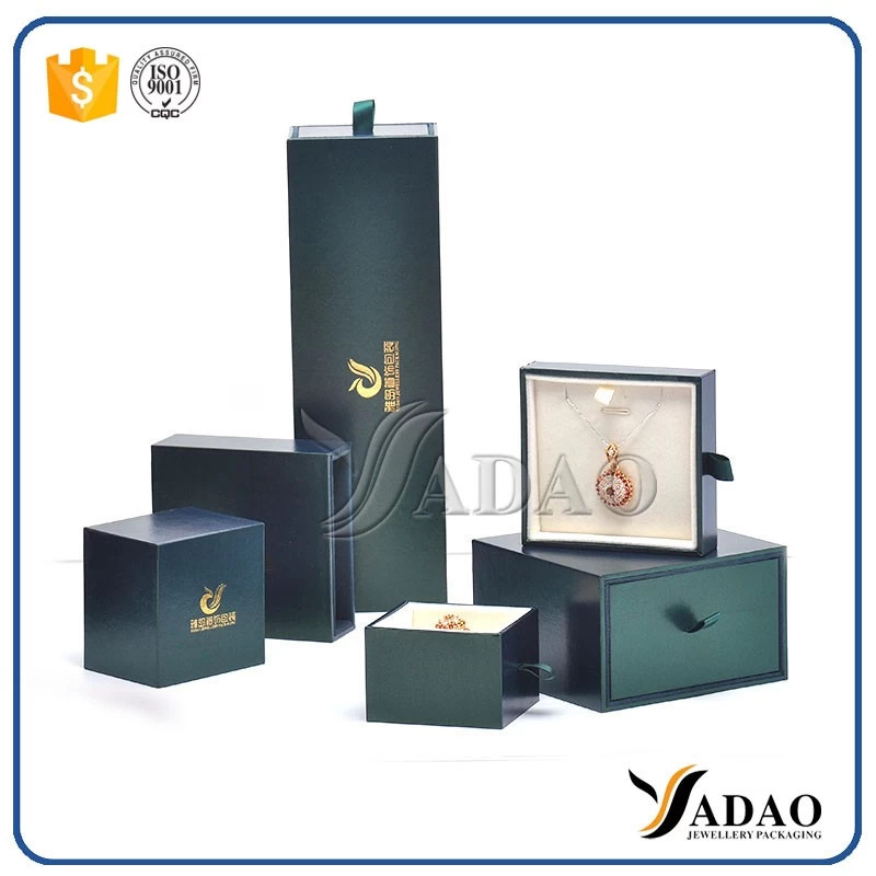 Elegant Factory price wholesale matt glossy wooden jewelry gift set package box include ring /bracelet/pendant/earring/chain box