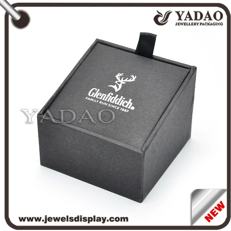 European fashion trend design cufflinks boxes for Jewelry display and packing fashion case