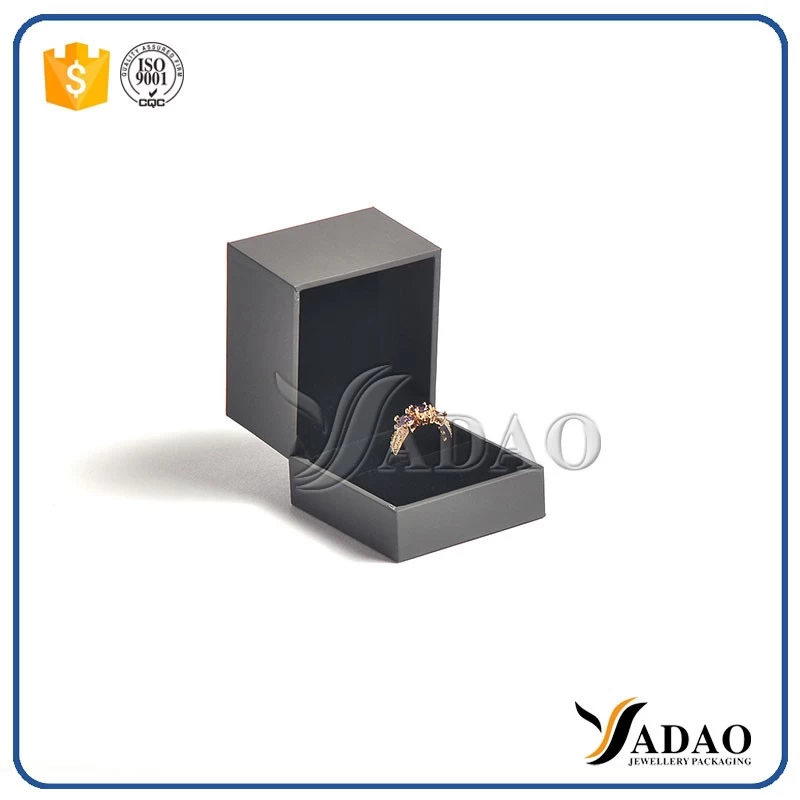 European light gray design high quality packing Box for Jewelry collections fashion display gift box