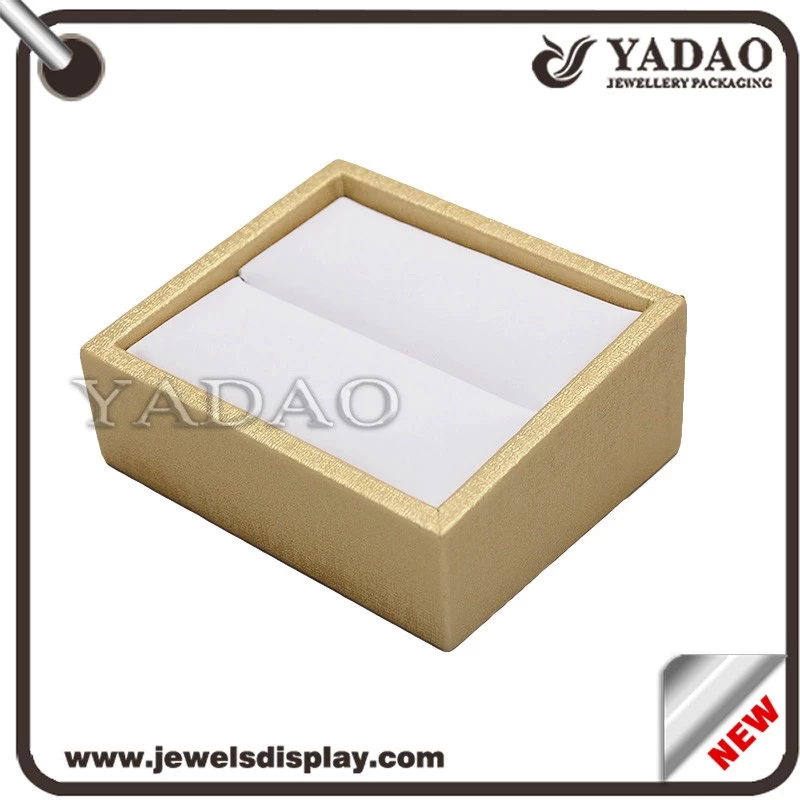 Fashion leather jewelry box tray for ring bangle etc. made in China