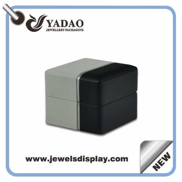 Good quality lacquered small wooden jewelry box for ring package from China