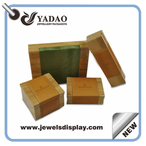 Good quality wooden jewelry display box for ring bangle watch etc.