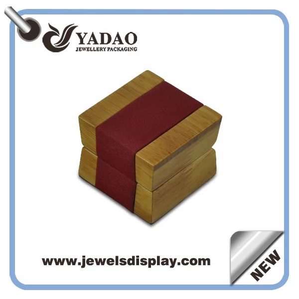High Quality Customized Jewelry box & Luxury Wooden Jewelry Box for Ring Packaging and Jewellery Display Showcase