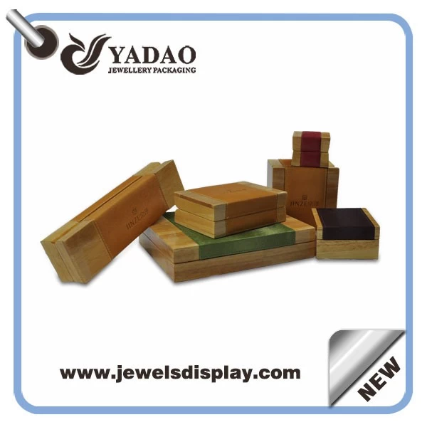 High quality classic wooden jewelry box for ring/bangle/necklace/pendant made in China