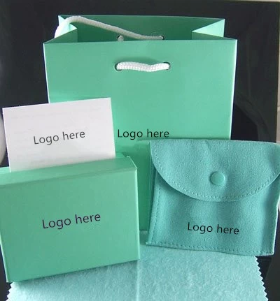 High quality custom-made jewelry paper box jewelry packaging with fine appearance logo print wholesale