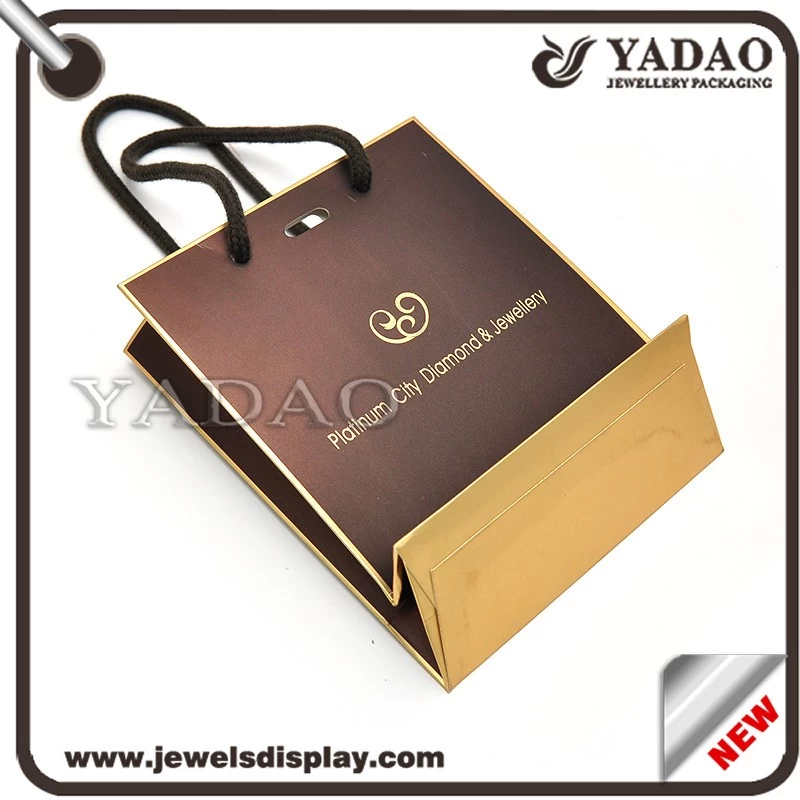 Hot selling paper shopping bag with logo made in China