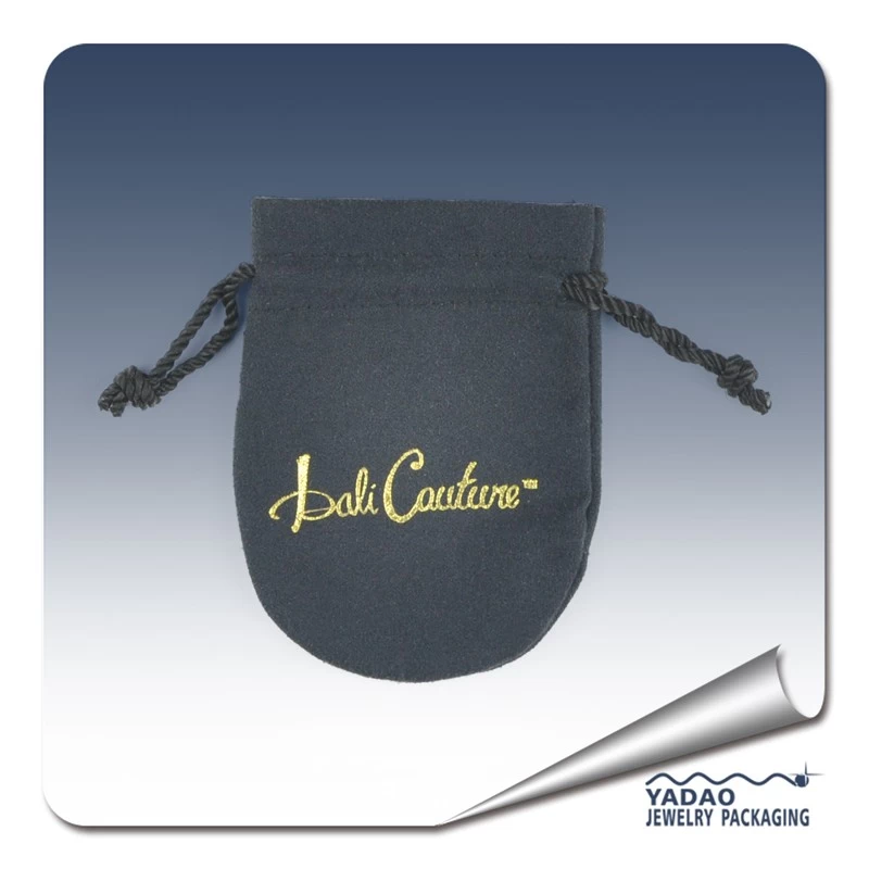 Hot selling velvet pouch for jewelry pouches with logo