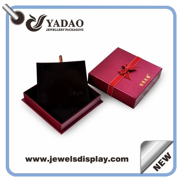 Jewelry Packaging Box Beautiful high end Paper Jewelry Gift Box and custome logo in factory price