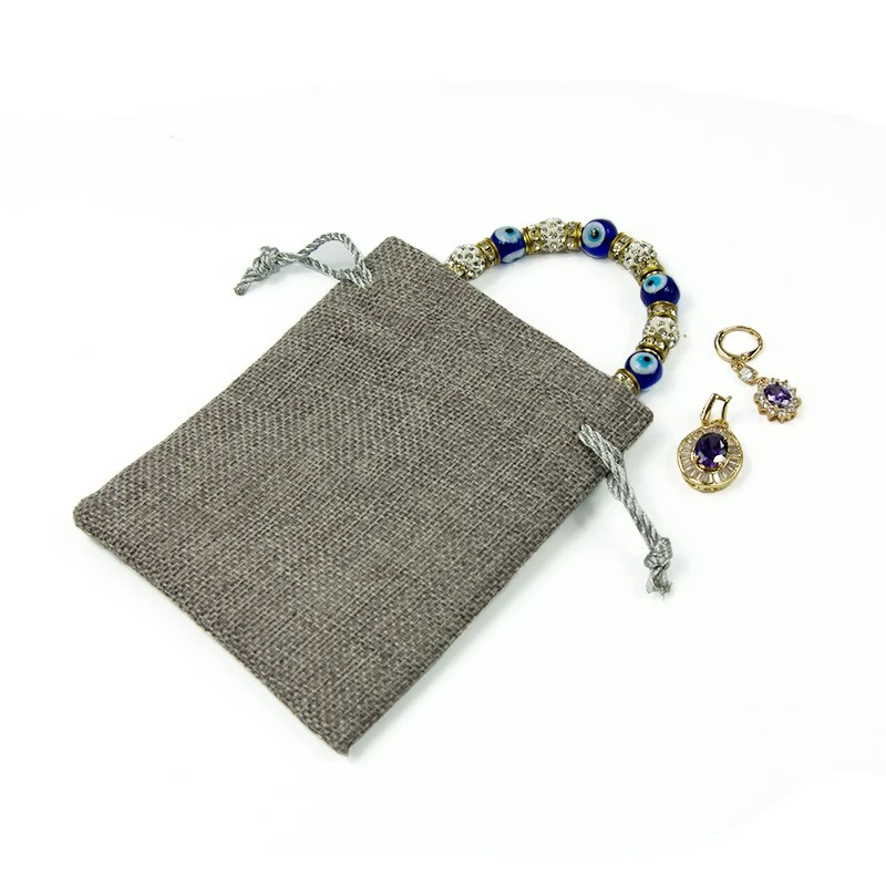 Jute Pouch Bag with customized Size and Logo
