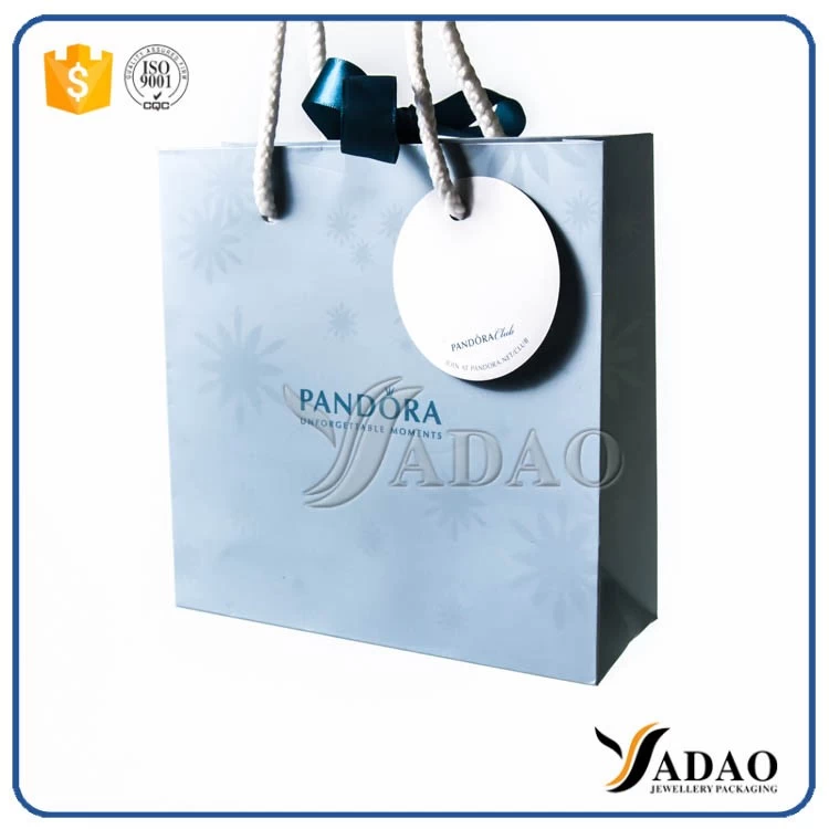 Make Your Jewlry Perfect -Customize hot sale low price jewelry gift bag shopping bag package bag paper bag with free logo