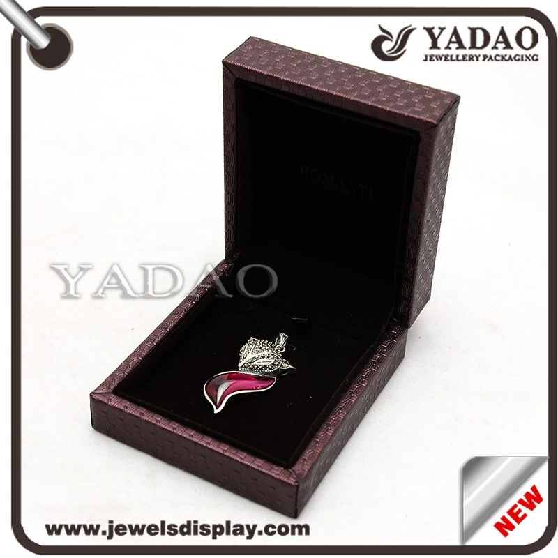 Popular customizable jewelry plastic display box with obvious beautiful lines