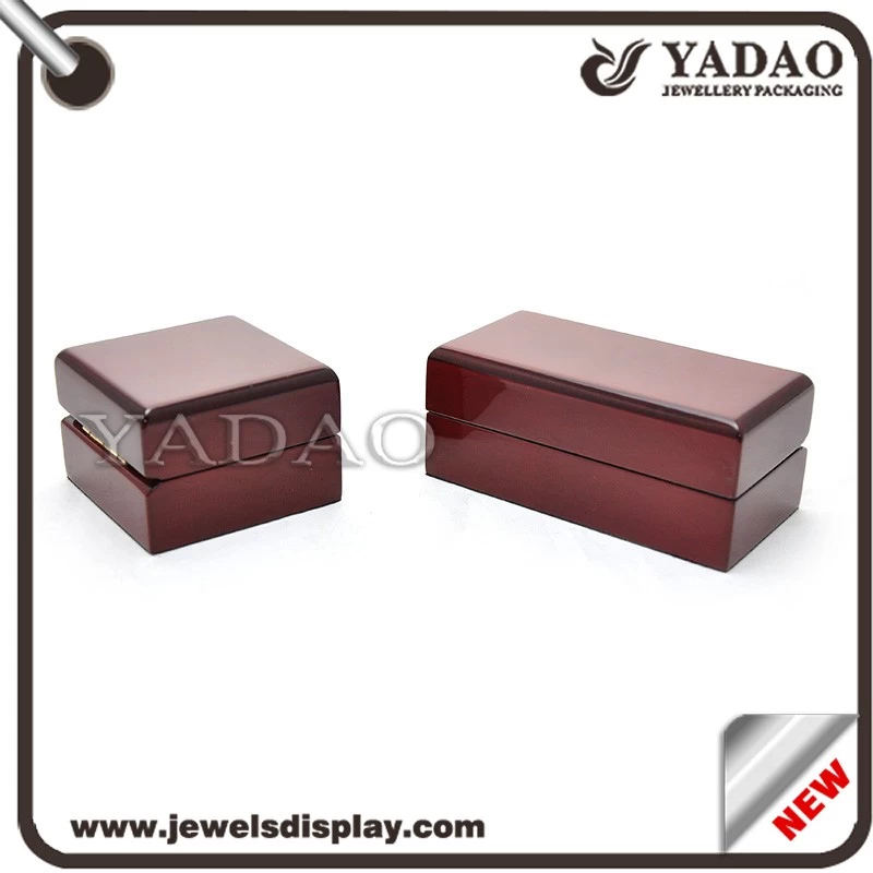 Shen Zhen Factory price custom packaging wooden jewelry boxes for jewelry packaging jewelry box