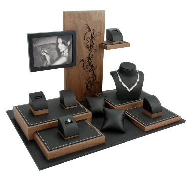 Unique Selling heated display cases careening logo custom jewelry collections for jewelry and watch show