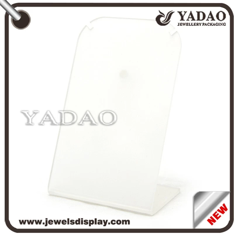 White acrylic pendant display holder stand made in China