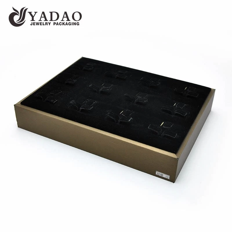 Wholesale OEM designed high quality jewelry display tray PU Leather Jewelry Display Tray,Jewelry Display Trays In Wood