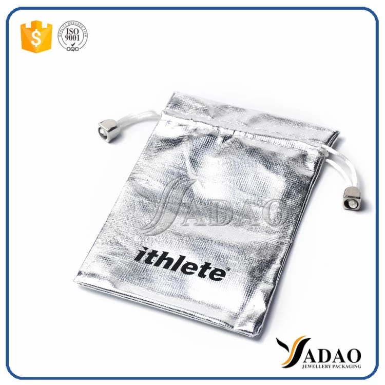Wholesale  fashion silver packing pouch with Protective effect of jewellery bag made in shenzhen