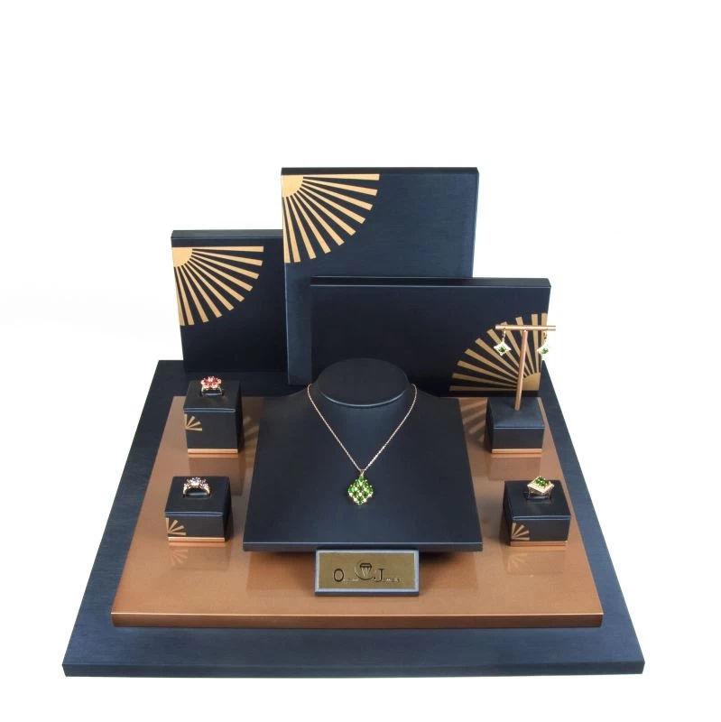 YADAO 2022 New Year Store Jewelry Display Set Luxury MDF Custom set