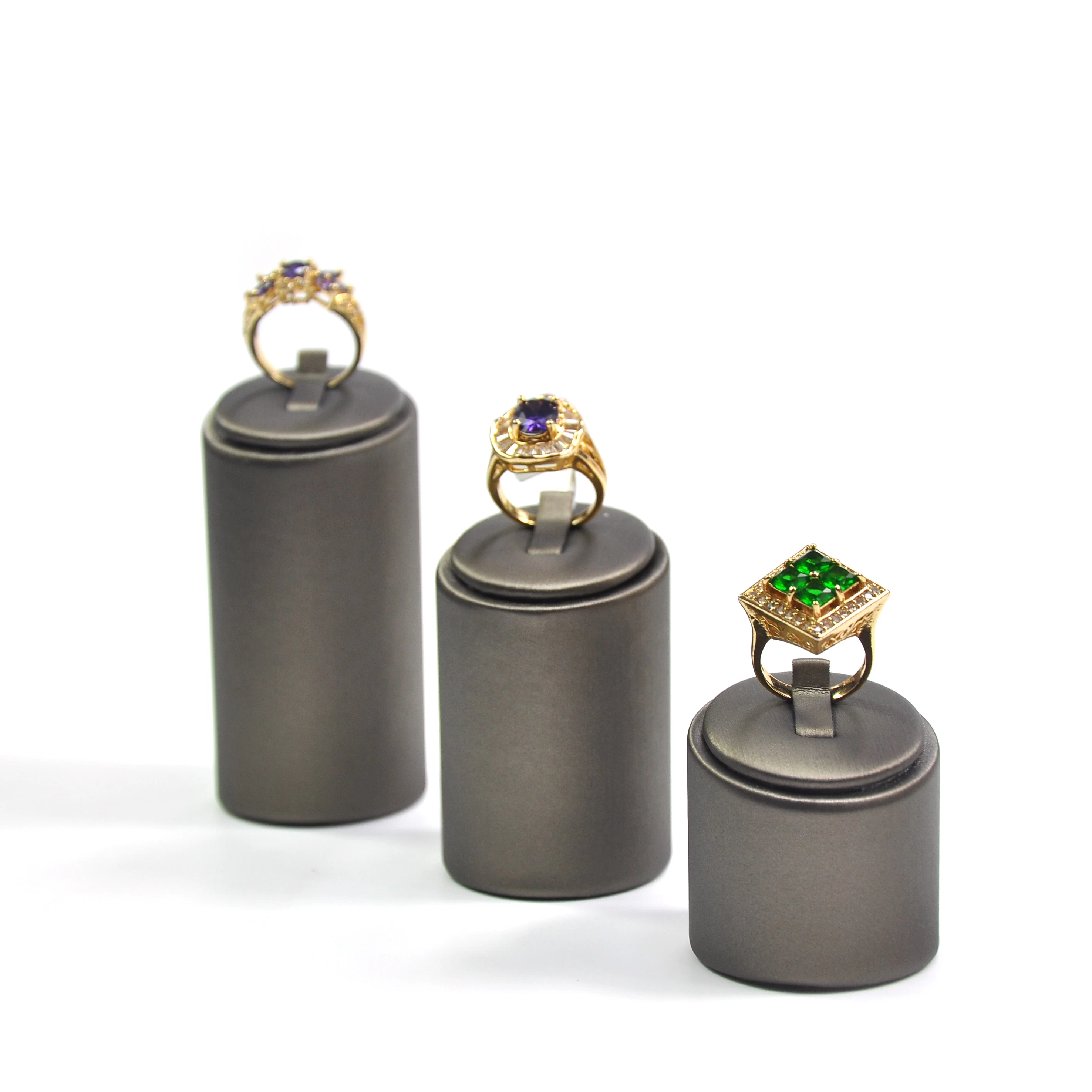 Yadao υψηλής ποιότητας δερμάτινη δαχτυλίδι δαχτυλίδι κοσμήματα