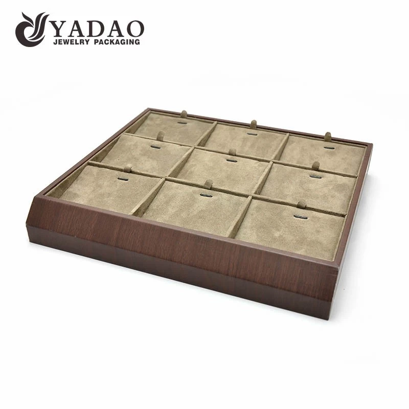 Yadao pendant tray necklace earring tray with mobile bearing for jewelry display