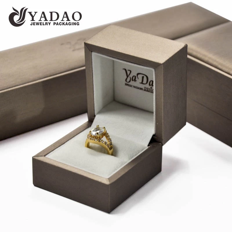fine fashionable designable classical OEM ODM available wholesale plastic jewelry box for diamond silver packing