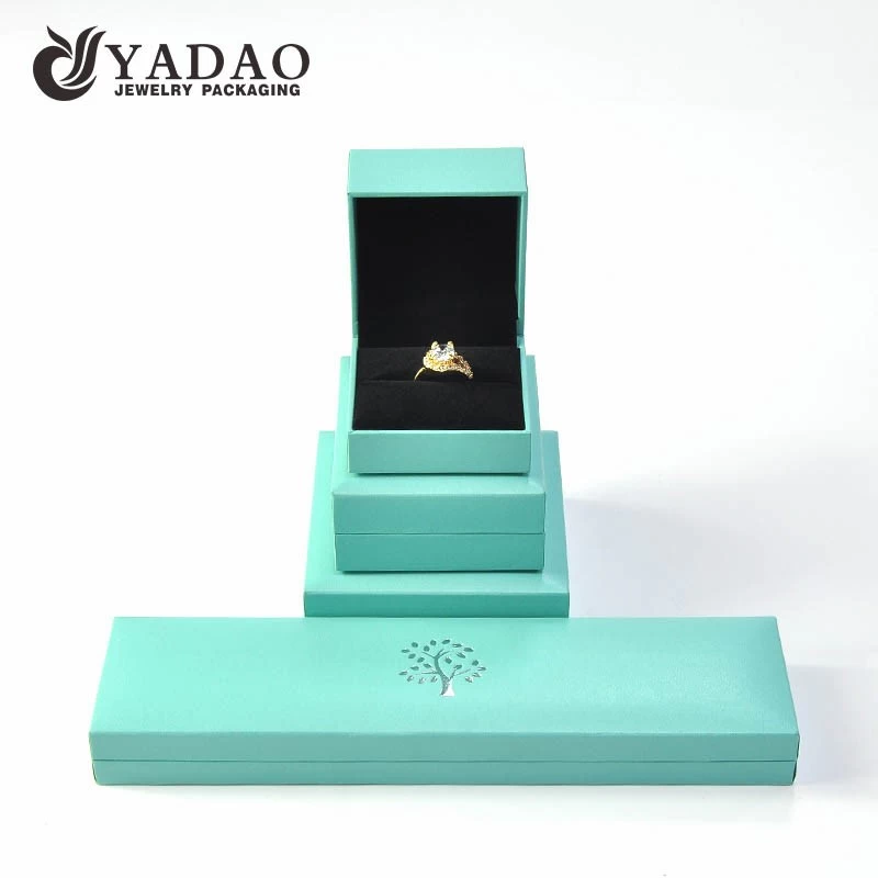 green jewelry box in stocks with low MOQ