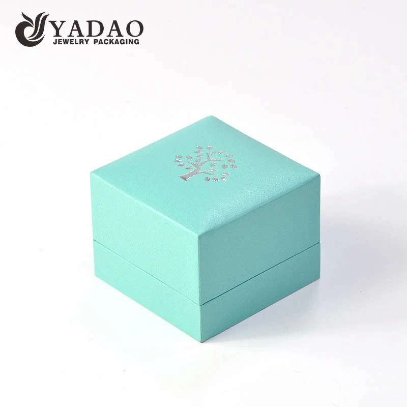green jewelry box in stocks with low MOQ