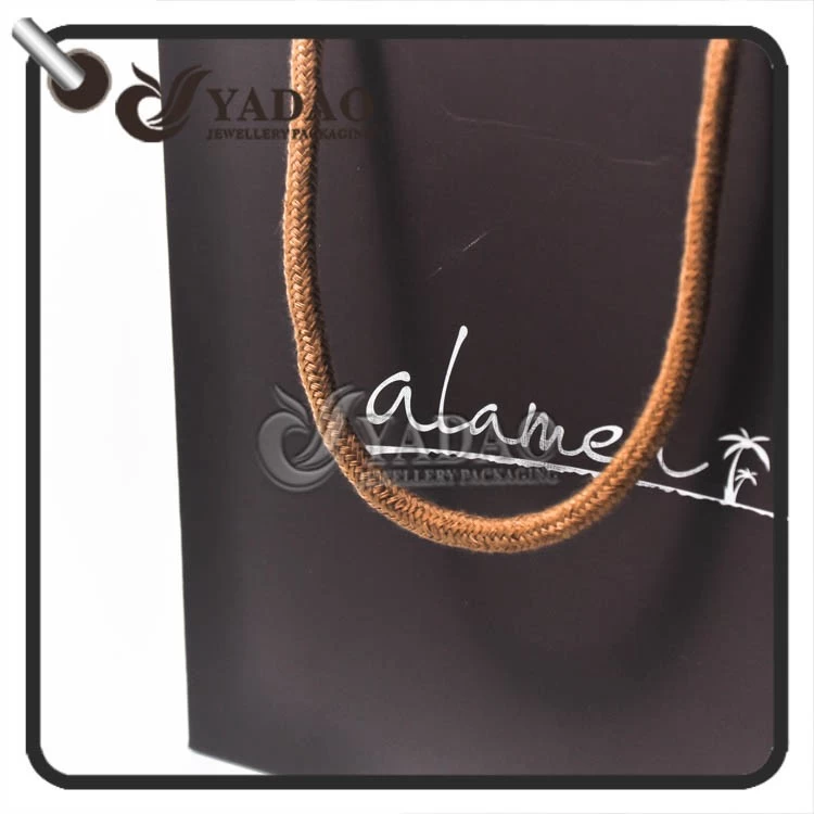 high-end modern top quality elaborately perfect nicety paper/shopping bags for packaging shoes/clothes/gifts/candles